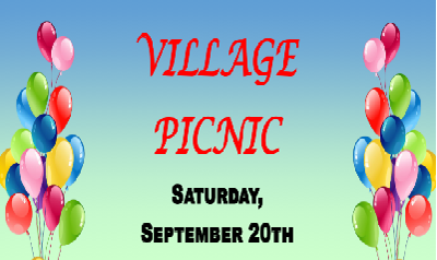 Village Picnic - Sep 20